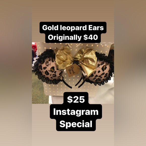 Disney Theme Park Ears! HANDMADE, one of a kind - Picture 5 of 6